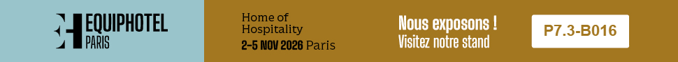 EquipHotel Paris 2-5 Nov 2026 — Nous exposons ! Stand P7.3-B016