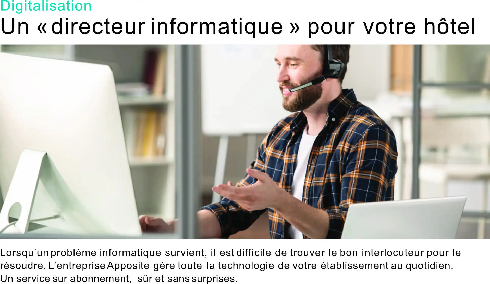 infHotel | Un « directeur informatique » pour votre hôtel